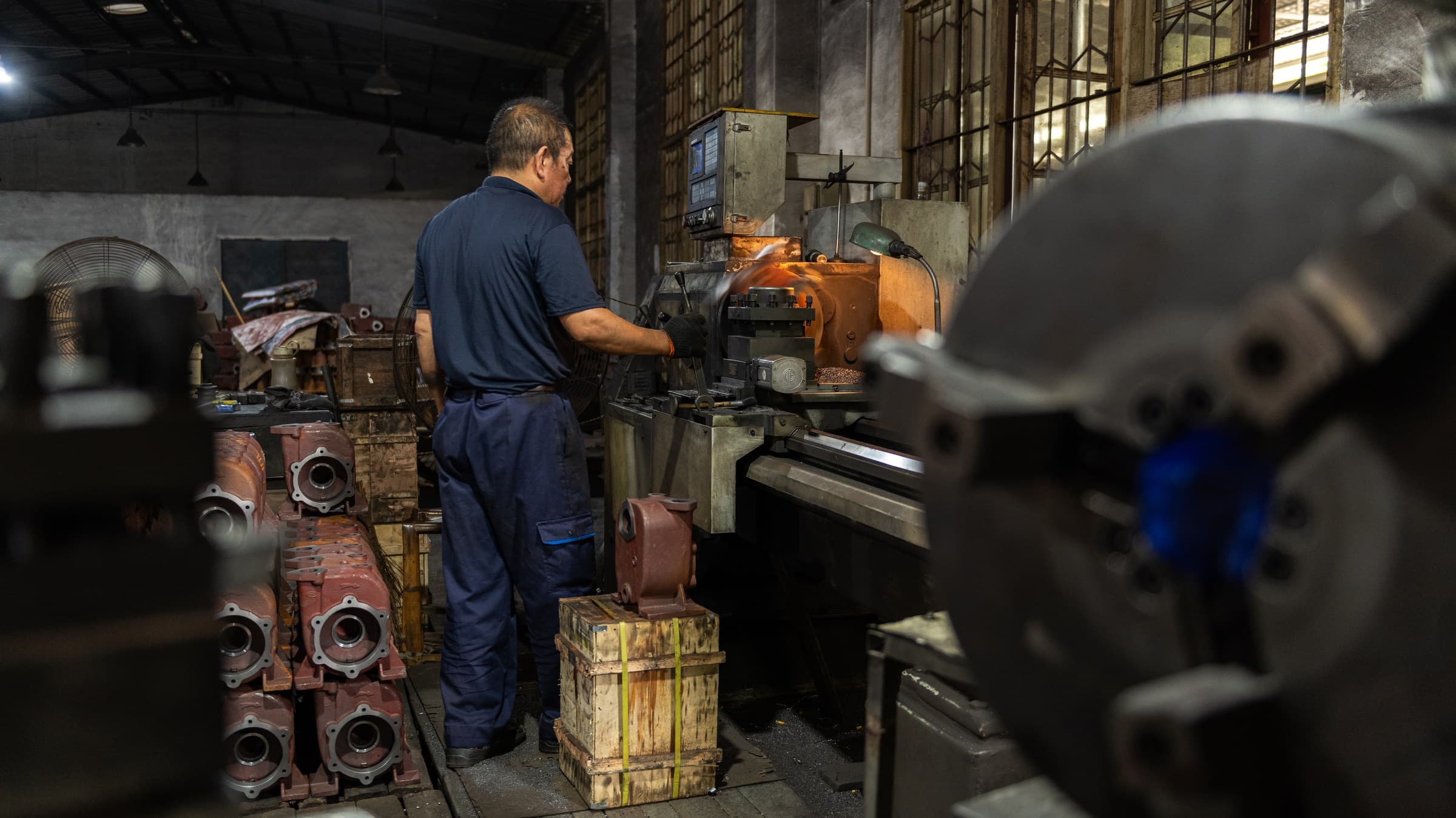 Pump casing machining process